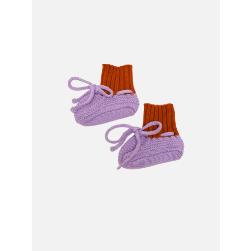 COTTON KNIT BOOTIE