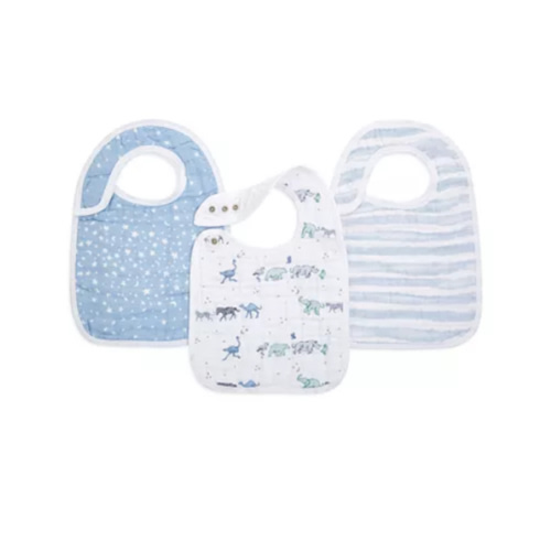 3 Pk. Classic Snap Bibs