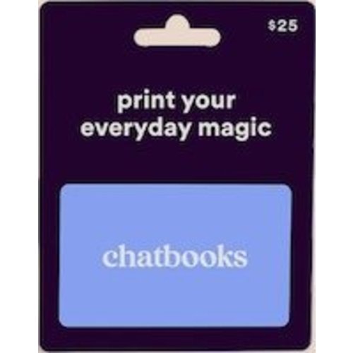 Chatbooks New Gift Card