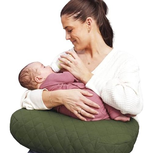 Boppy Nursing Pillow, Luxe Ergonomic Breastfeeding & Baby Feeding Support