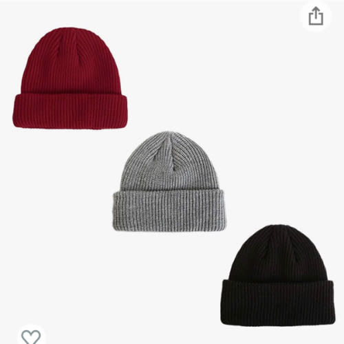 Winter Infant Toddler Beanies - red, grey, black