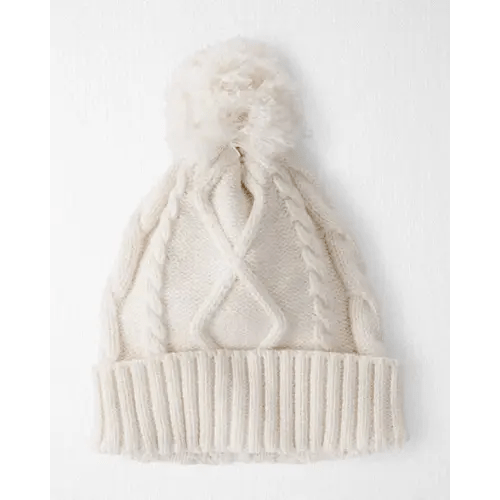 Baby Organic Cotton Cable Knit Winter Hat - Little Planet | Carter's