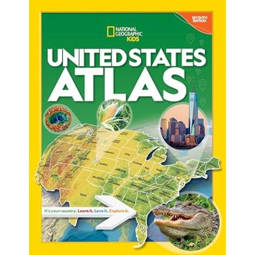 National Geographic Kids United States Atlas, 7th Edition (NGK Atlases)