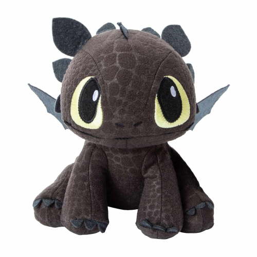 DreamWorks Dragons Toothless Plush – Ultra-Soft Night Fury Cuddle Toy