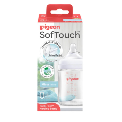 PIGEON SOFTOUCH BPP BOTTLE GLASS 160ML – Pigeon Australia