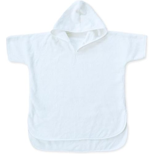 Natemia Towel Poncho Kids - 100% Turkish Organic Cotton, Machine Washable Poncho Towel for Kids, Soft on Sensitive Skin, Toddler Hooded Beach Towels for Toddlers, Baby Registry Search