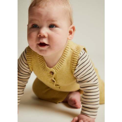 Bay Mustard Knitted Romper – Claude & Co