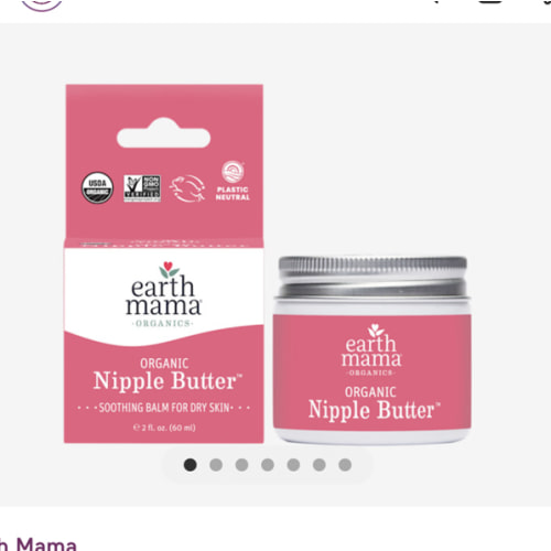 Organic Nipple Butter Breastfeeding Cream | Earth Mama