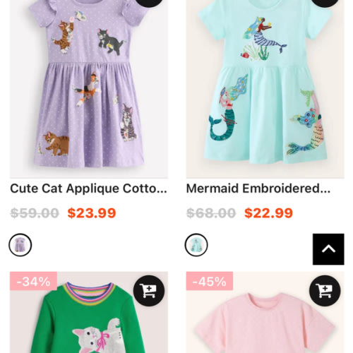 Appliqué Dresses