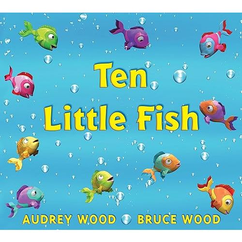 Ten Little Fish Hardcover – Picture Book, July 1, 2004