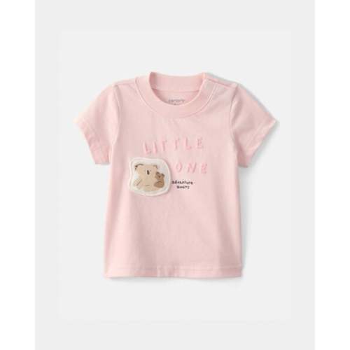 Baby Girl 'Little One' Koala Graphic Tee - Pink | Carter's