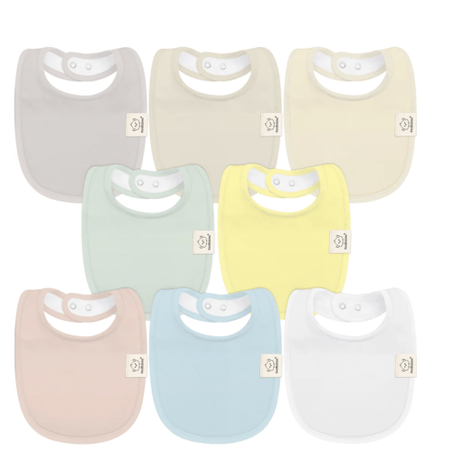 8-Pack Urban Drool Bibs