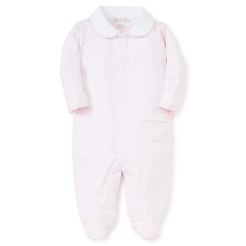 Pink Kissy New Beginnings Footie w/Collar