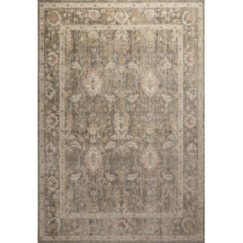 Chris Loves Julia x Loloi Rosemarie Oriental Sage Blush Area Rug & Reviews | Wayfair