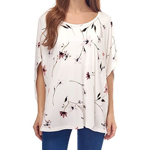 Smallshow Women's Nursing Top Maternity Poncho for Breastfeeding