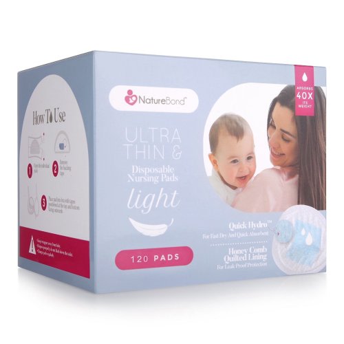 NatureBond Disposable Nursing Pads 120 Pieces