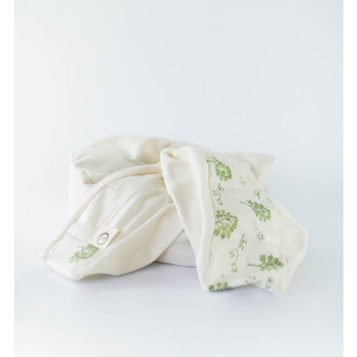 organic nesting pillow slipcover in central park