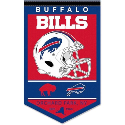WinCraft Buffalo Bills Heritage History Banner Pennant, 15x24"