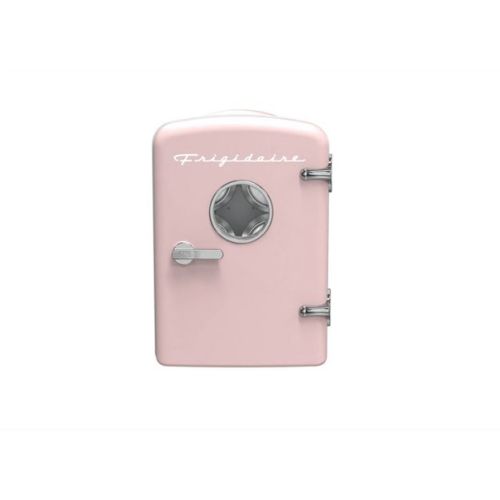Frigidaire 6 Can Mini Personal Dorm Fridge Cooler Pink