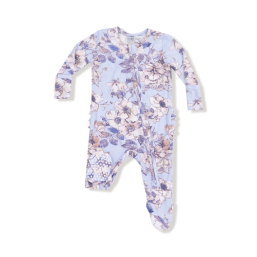 2 Way Zipper Ruffle Back Footie – Angel Dear