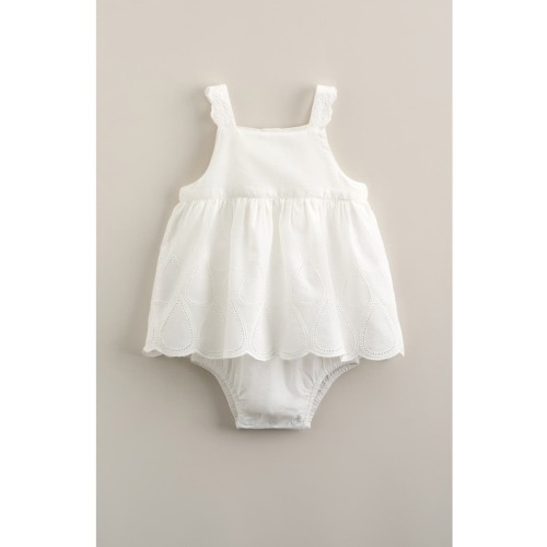 Scallop Skirted Bodysuit