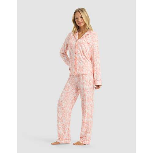 Women's Bamboo Stretch-Knit Short Sleeve & Pant PJ Set | Cozy Earth