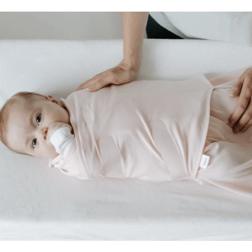 Pink Cotton Muslin Swaddle - Newborn | HALO