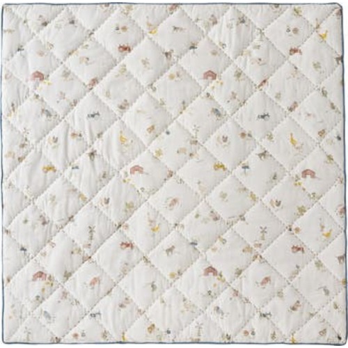 On the Farm Reversible Quilted Blanket