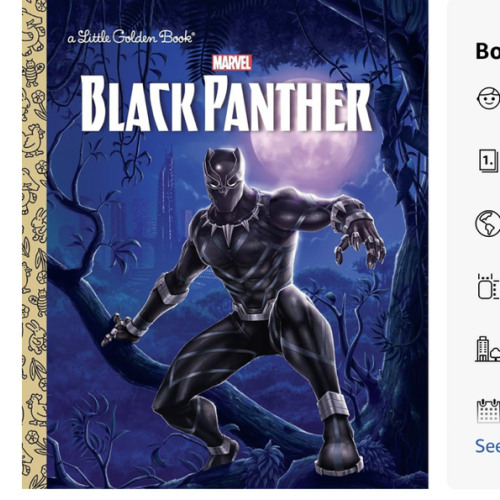 Black Panther Little Golden Book (Marvel: Black Panther)