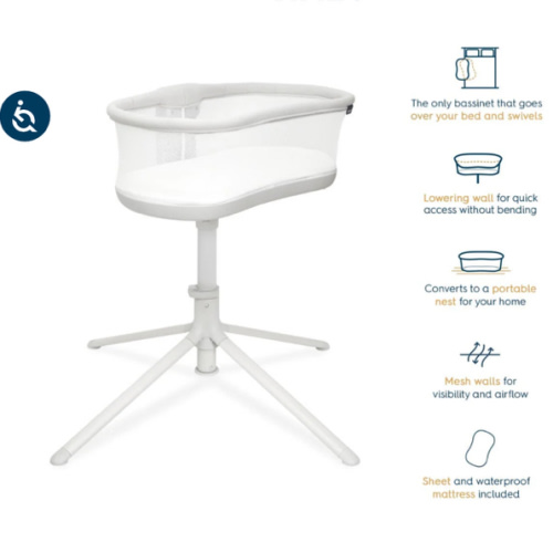 BassiNest Swivel Sleeper 3.0 Bedside Bassinet | HALO