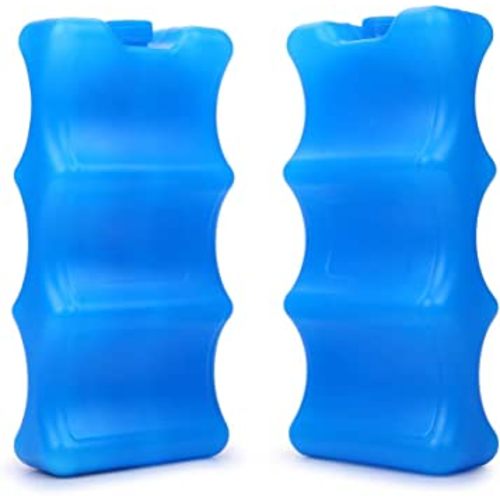 Breastmilk Ice Pack -Bottle Ice Packs for Breastfeeding Working Mom fit for Cans Bottles Breast Pump Bag Lunch Bags, 2pcs