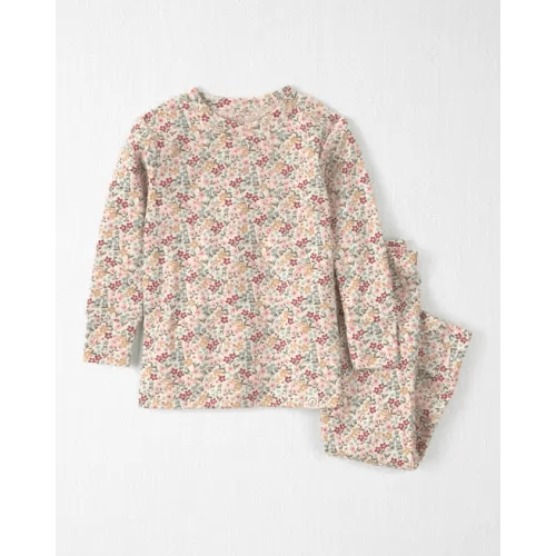 Baby Girl 2-Piece Organic Cotton Pajamas in Floral - Little Planet | Carter's