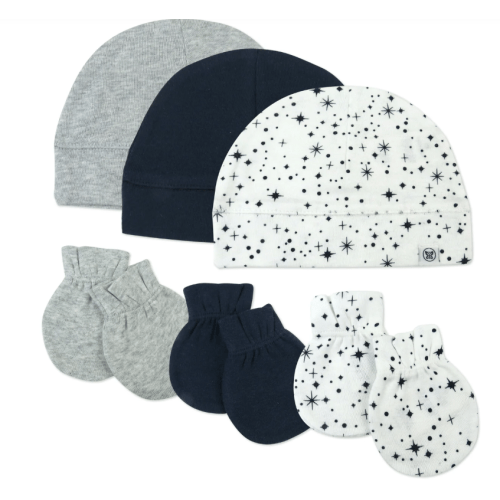 6-Piece Organic Cotton Mitt and Hat Set | Honest Baby Clothing