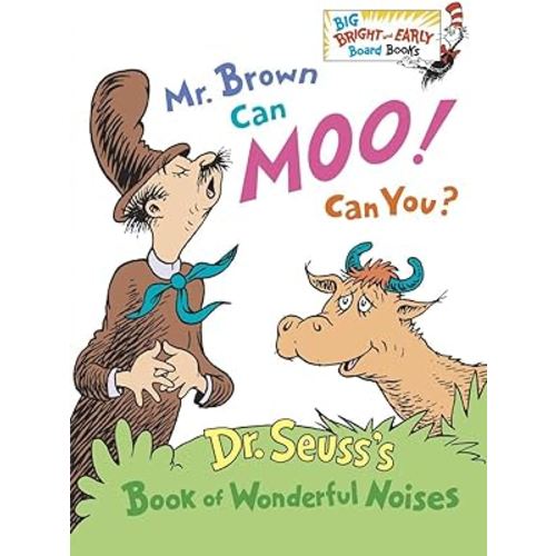 Mr. Brown Can Moo! Can You? (Big Bright & Early Board Book)