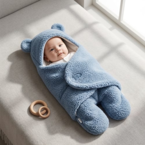 Last Day 50% OFF | CozyWrap™ Soft Baby Sleeping Bag – Elmora & Co.