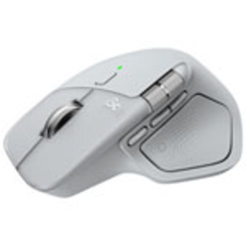 Logitech MX Master 4 Bluetooth Optical Mouse w/ Advanced Performance Haptic Feedback - Pale Grey