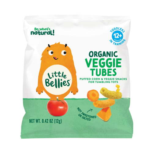 Little Bellies Organic Veggie Tubes, 0.42 oz