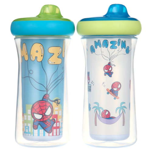 The First Years Marvel Insulated Sippy Cups, 9 Ounces – 2 Pack