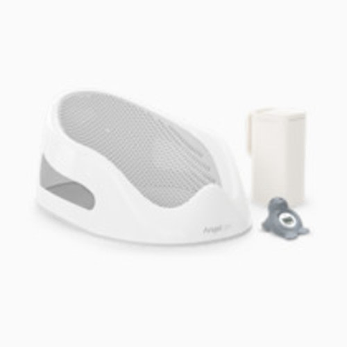 Angelcare Soft-Touch Baby Bath Support Bundle - Gray, 3-Piece