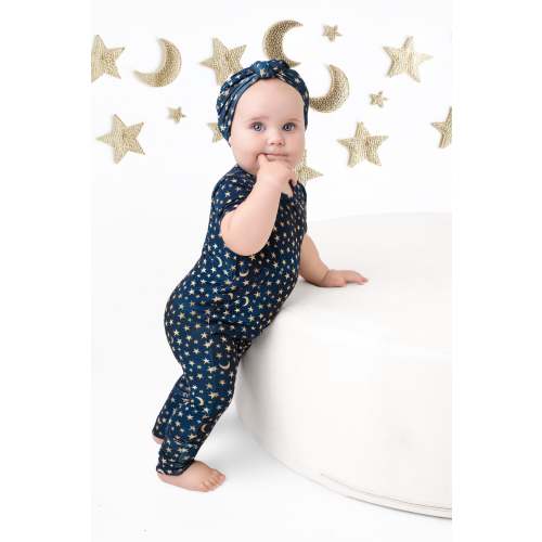 Front Opening Ready Set Romper® in O.G Stargazer