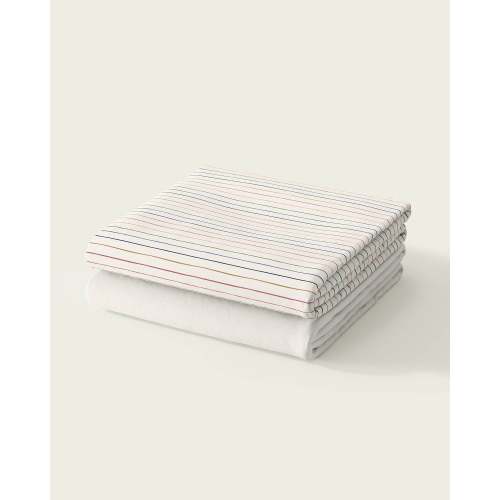 Stripes Crib Sheet Set, Mini Crib Size