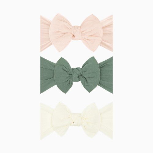 Classic Knot Headband Set (3 pack) - Petal/Sage/Ivory