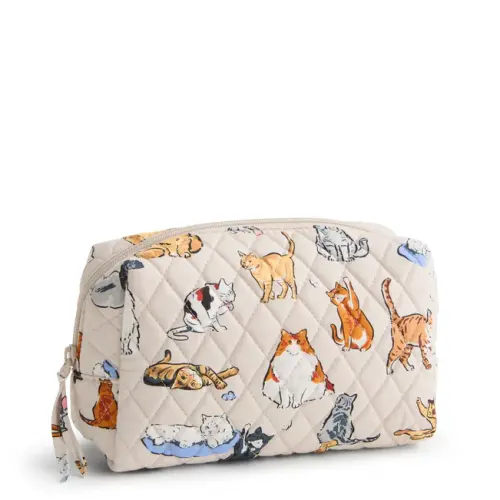 Medium Cosmetic Bag | Cats Life