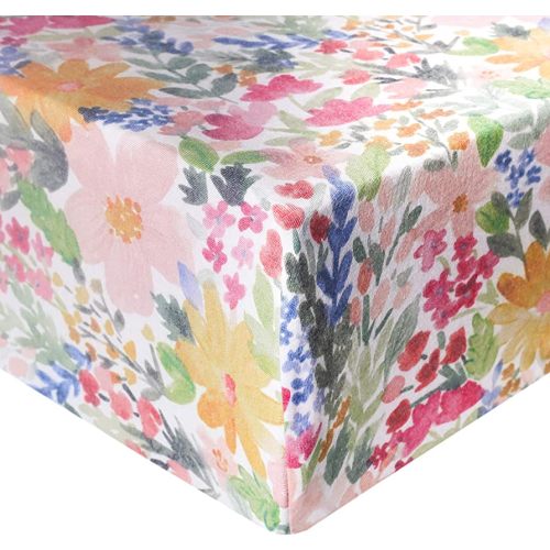 Copper Pearl Premium Knit Crib Sheets for Boys and Girls - Breathable, Soft, Fitted for Standard Mattresses - Baby Registry or Shower Gift, Lark