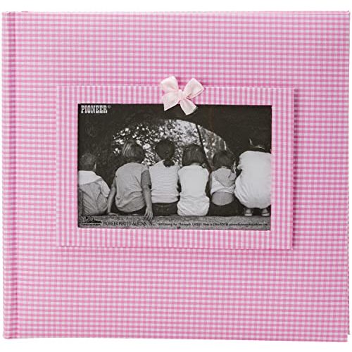 Pioneer Photo Albums 200-Pocket Gingham Fabric Frame Cover