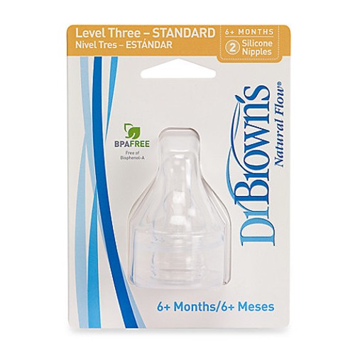 Dr. Brown's Natural Flow Level 3 Standard Nipple