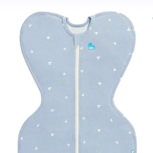 Swaddle Up™ 1.0 TOG Viscose from Bamboo Mist Blue Boats