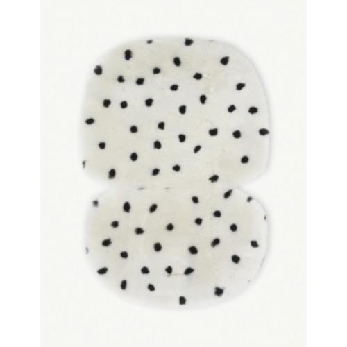 BINIBAMBA - Polka dot-patterned sheepskin pram snuggler | Selfridges.com