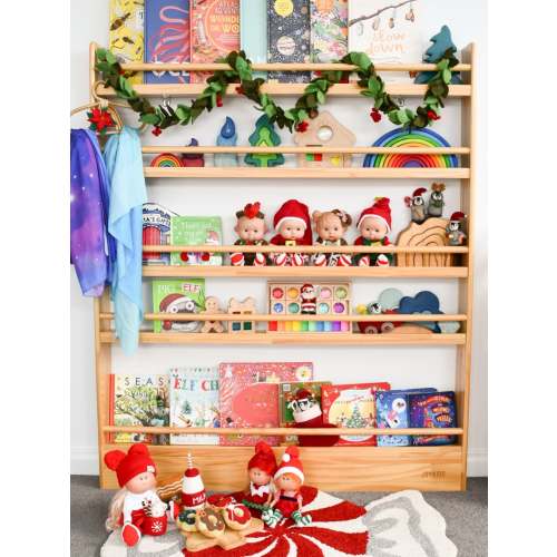 Front-Facing Kids Bookshelf, Montessori Nursery | JoyKids