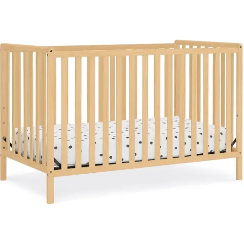 Delta Children Heartland 4-in-1 Convertible Crib, Natural